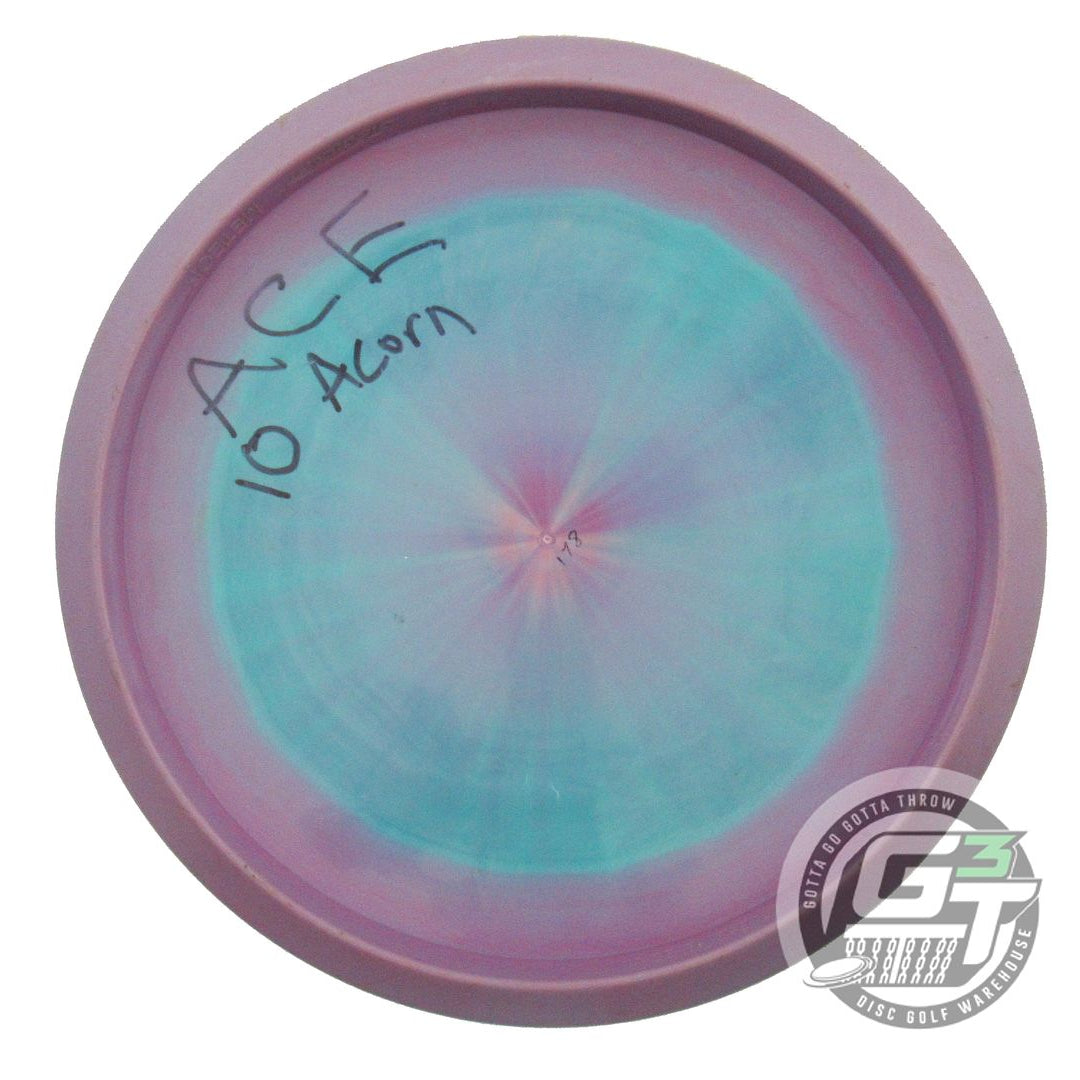 USED Discraft ESP Meteor 178g Purple-Blue Sunset Shatter Foil Midrange Golf Disc