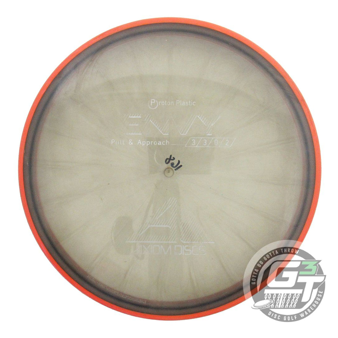 USED Axiom Discs Proton Envy 168g Smoke Orange Rim Putter Golf Disc