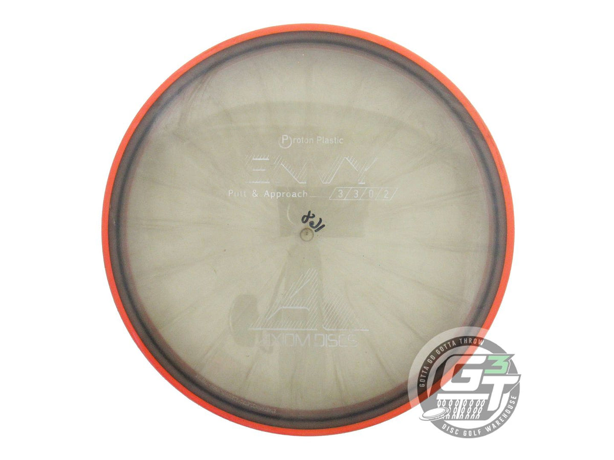 USED Axiom Discs Proton Envy 168g Smoke Orange Rim Putter Golf Disc