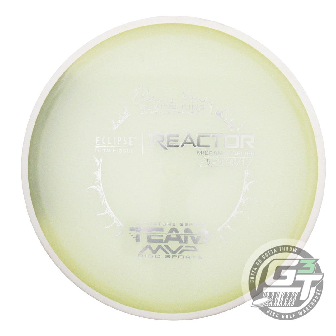 USED MVP Disc Sports Eclipse Proton Reactor 176g Glow A Midrange Golf Disc