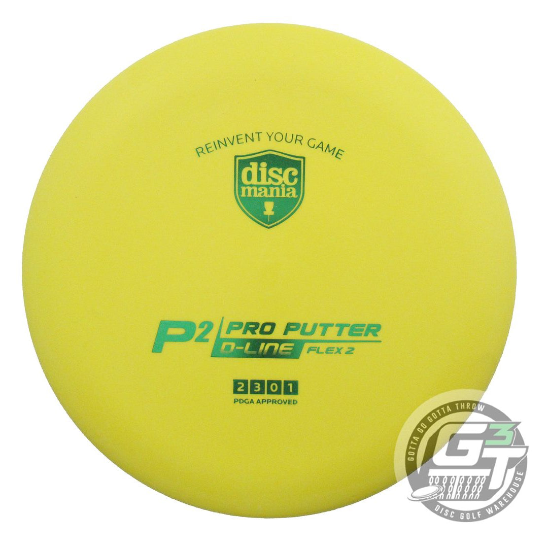 Discmania Originals D-Line Flex 2 P2 Pro Putter Golf Disc (Individually Listed)