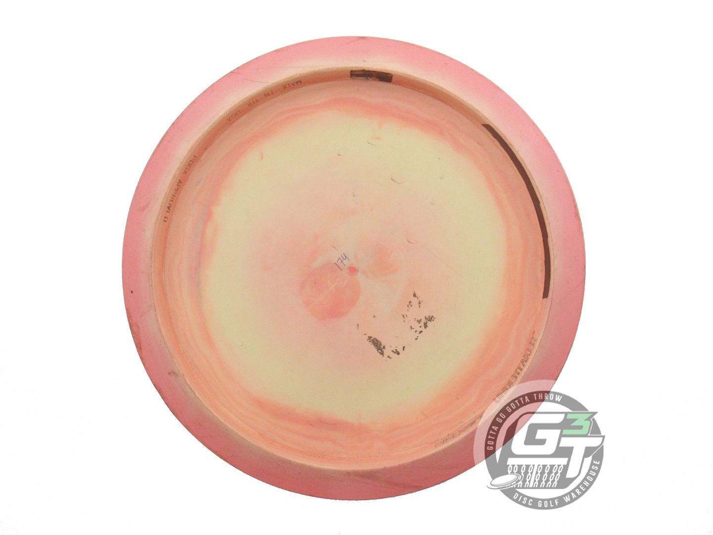 USED Discraft ESP Undertaker 174g Pink-Peach Money Foil Distance Driver Disc