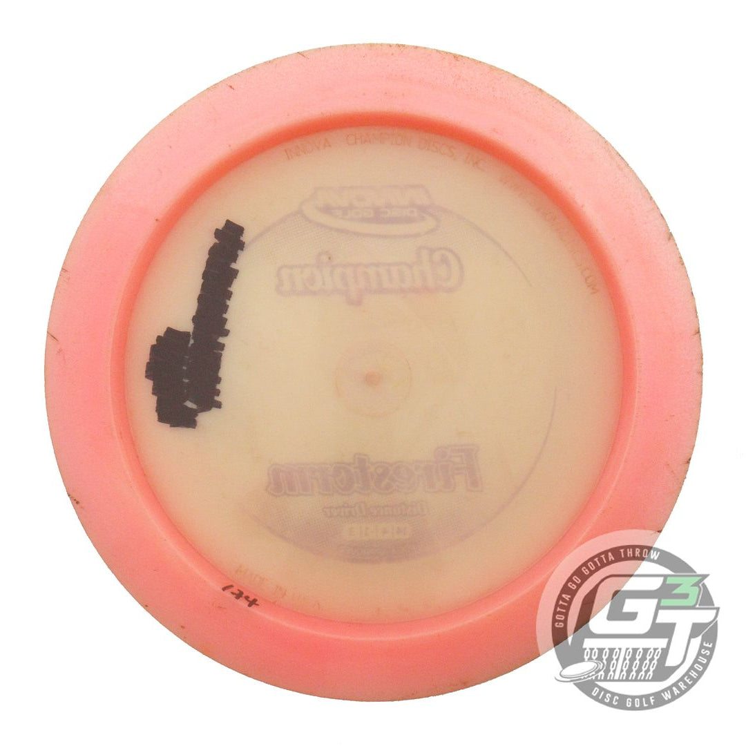 USED Innova Champion Firestorm 174g Pink Silver Stamp Distance Driver Golf Disc