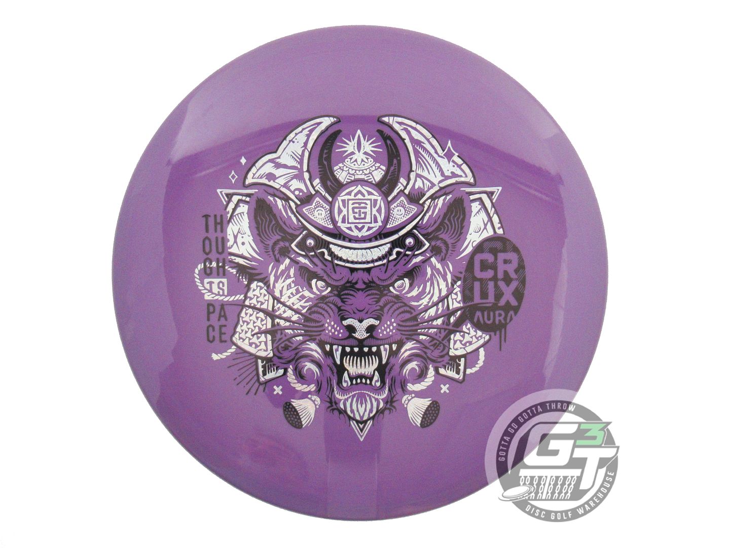 USED Thought Space Aura Crux 178g Purple Midrange Golf Disc