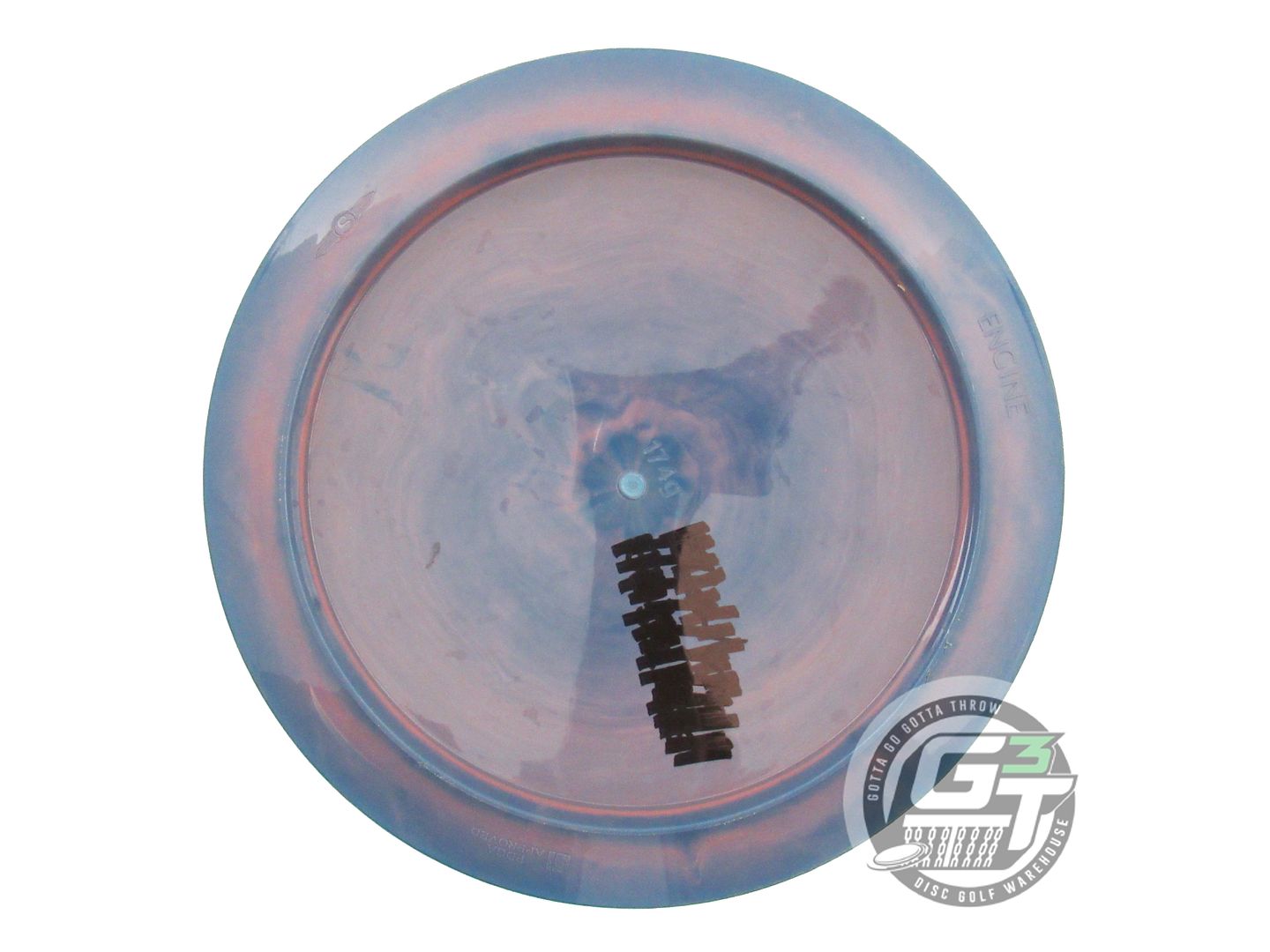 USED Streamline Discs Neutron Engine 174g Blue-Pink Distance Driver Golf Disc