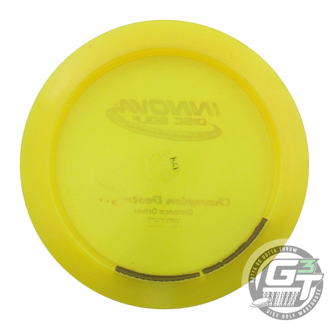 USED Innova Champion Destroyer 174g Yellow Red Foil Distance Driver Golf Disc