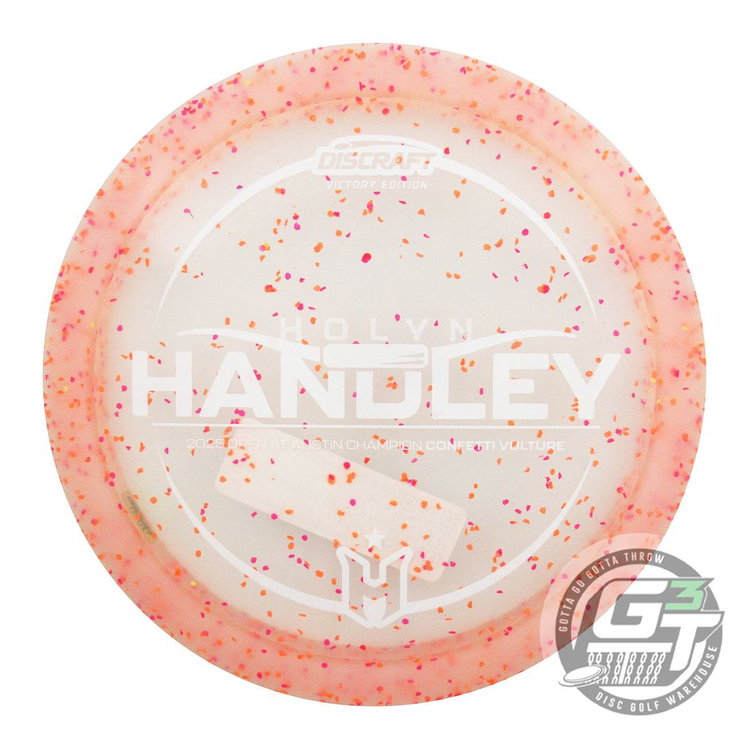 Discraft Limited Edition Victory Edition 2025 Open at Austin Champion Holyn Handley Swirl Elite Z Vulture Distance Driver Golf Disc (Individually Listed)
