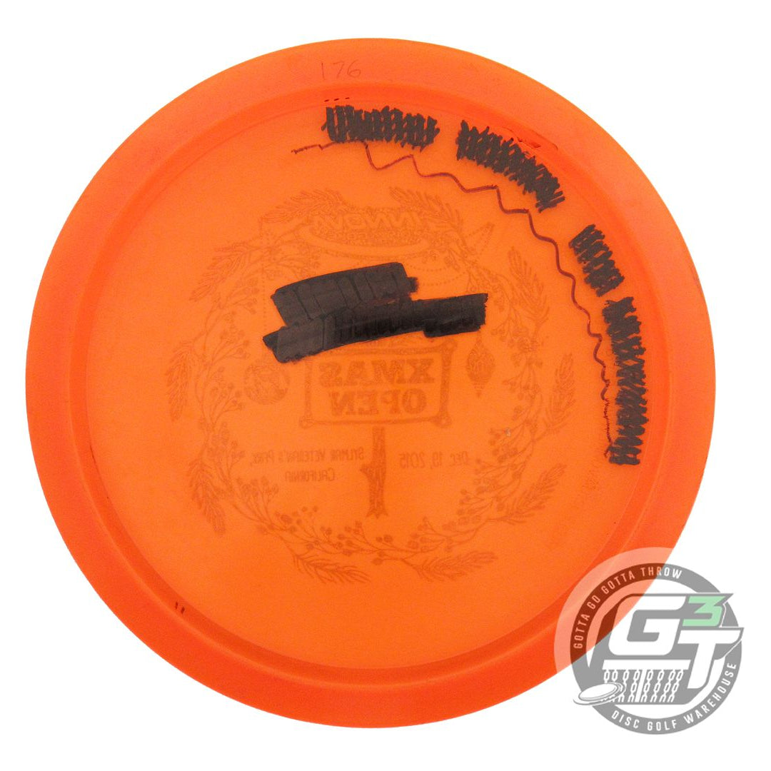 USED Innova Champion Leopard 176g Orange Fireworks Foil Fairway Driver Golf Disc