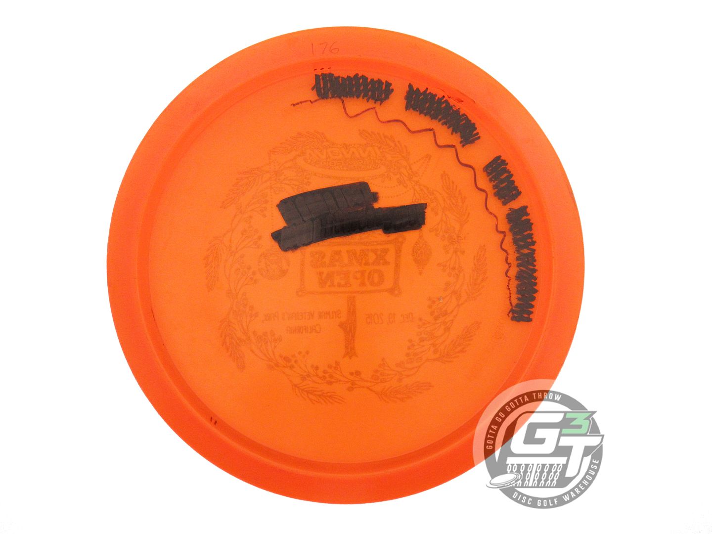 USED Innova Champion Leopard 176g Orange Fireworks Foil Fairway Driver Golf Disc