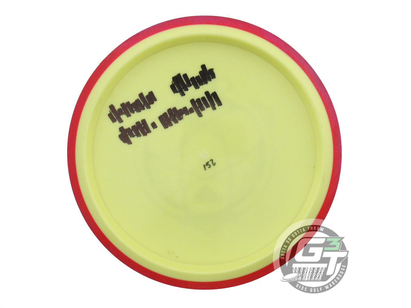 USED Axiom Discs Fission Crave 152g Yellow Red Rim Fairway Driver Golf Disc