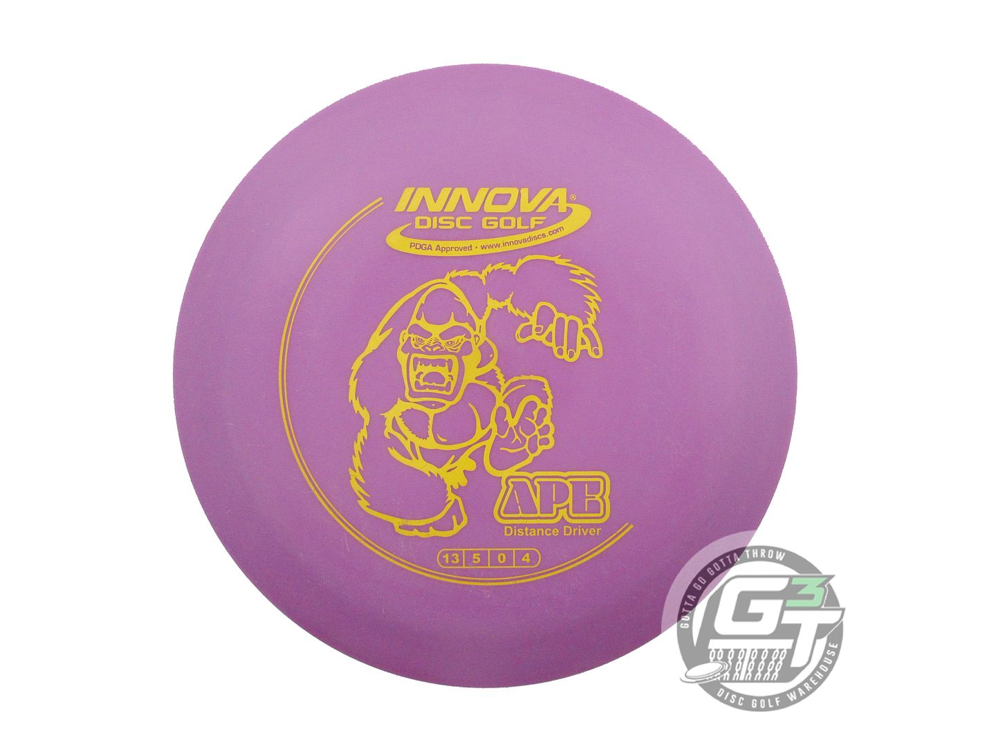 USED Innova DX Ape 172g Purple Yellow Stamp Distance Driver Golf Disc