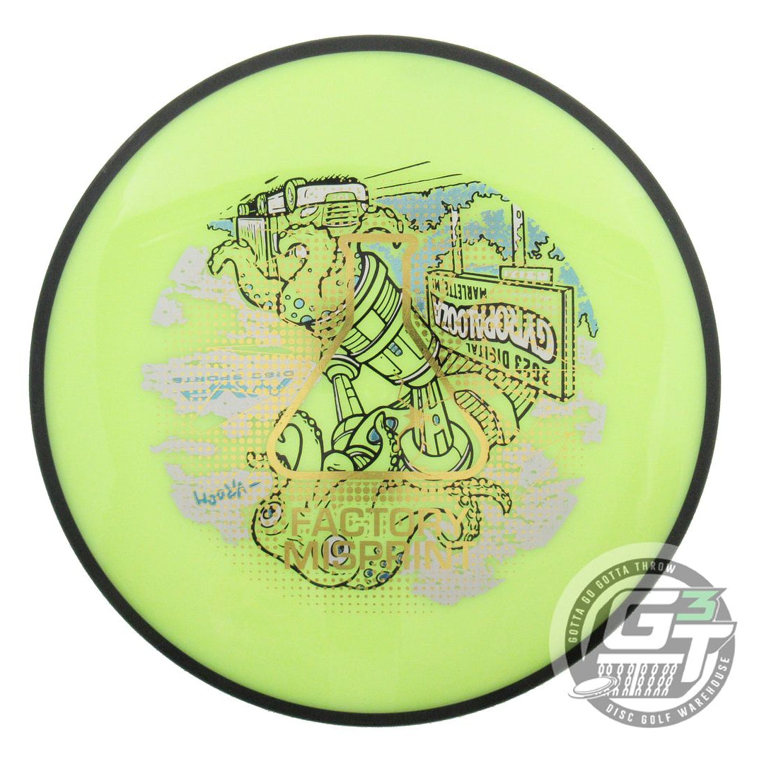USED MVP Disc Sports X-OUT Neutron Detour 178g Lime GYROPALOOZA Midrange Disc