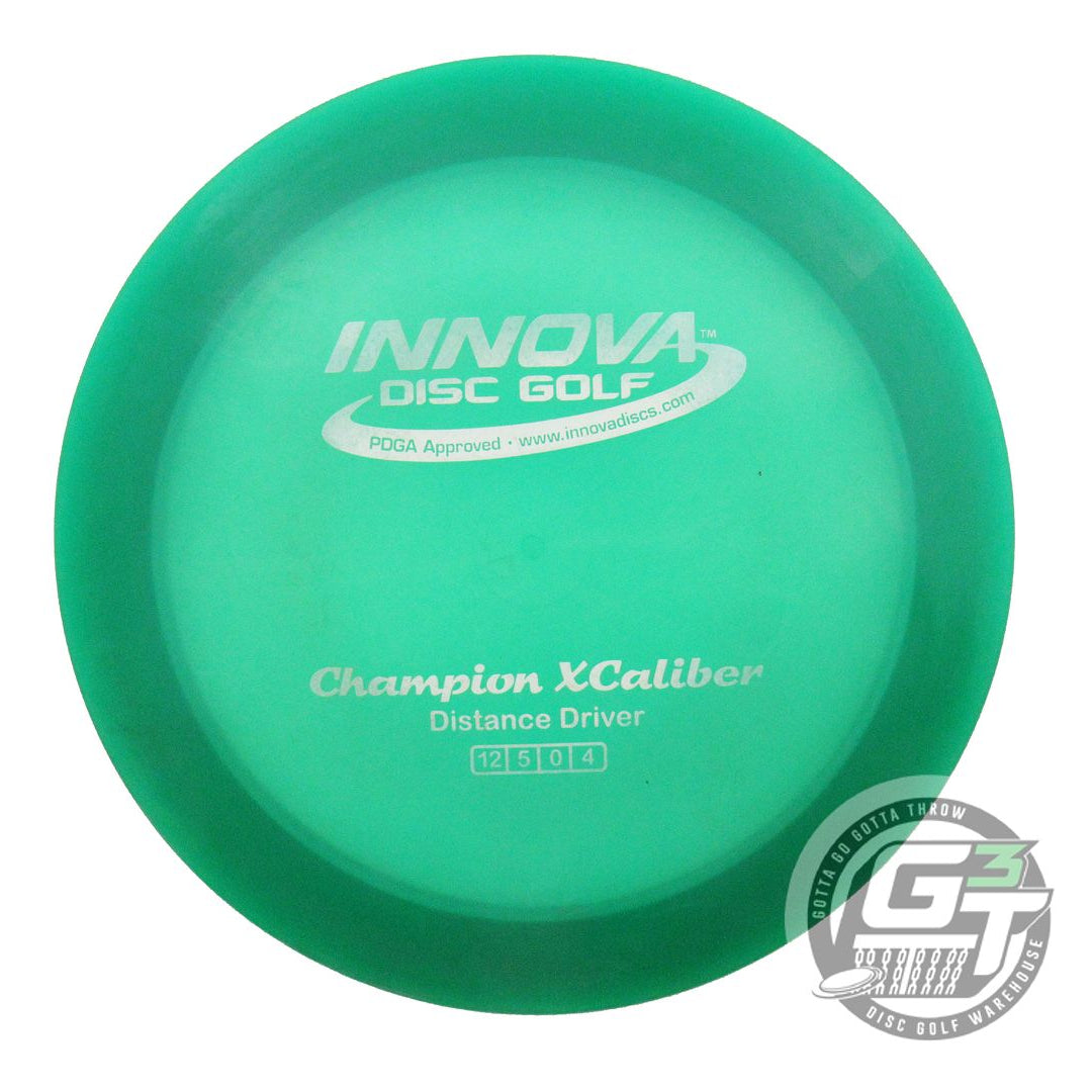 USED Innova Champion Xcaliber 173g Green White Stamp Distance Driver Golf Disc