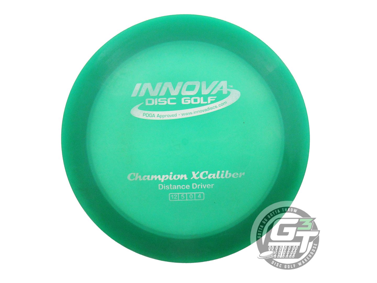 USED Innova Champion Xcaliber 173g Green White Stamp Distance Driver Golf Disc