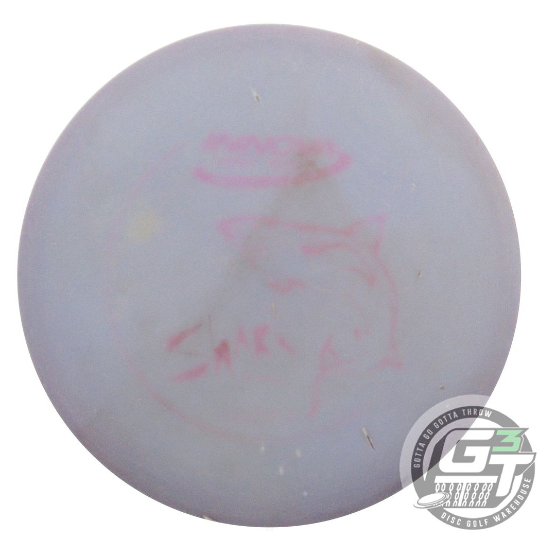 USED Innova DX Shark 145g Lilac Wiped Stamp Midrange Golf Disc