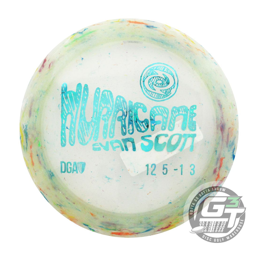 DGA Limited Edition 2025 Tour Series Evan Scott Granite Blend Hurricane Distance Driver Golf Disc (Individually Listed)