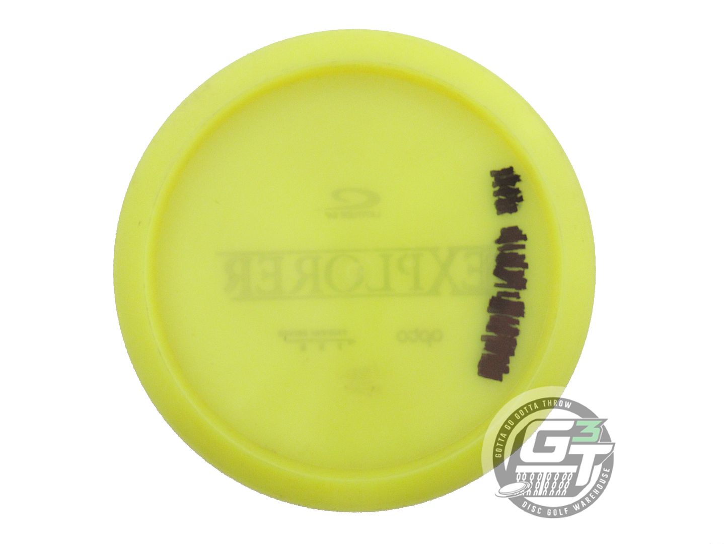 USED Latitude 64 Opto Explorer 174g Yellow Purple Foil Distance Driver Golf Disc
