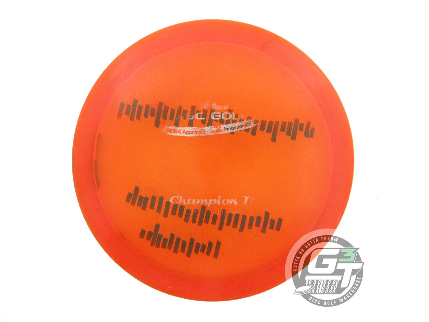 USED Innova Champion TL 175g Orange Silver Foil Fairway Driver Golf Disc