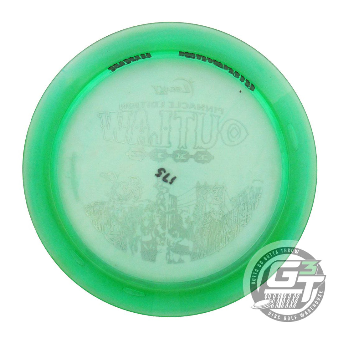 USED Legacy Discs Pinnacle Outlaw 175g Green Sunrise Foil Distance Driver Disc