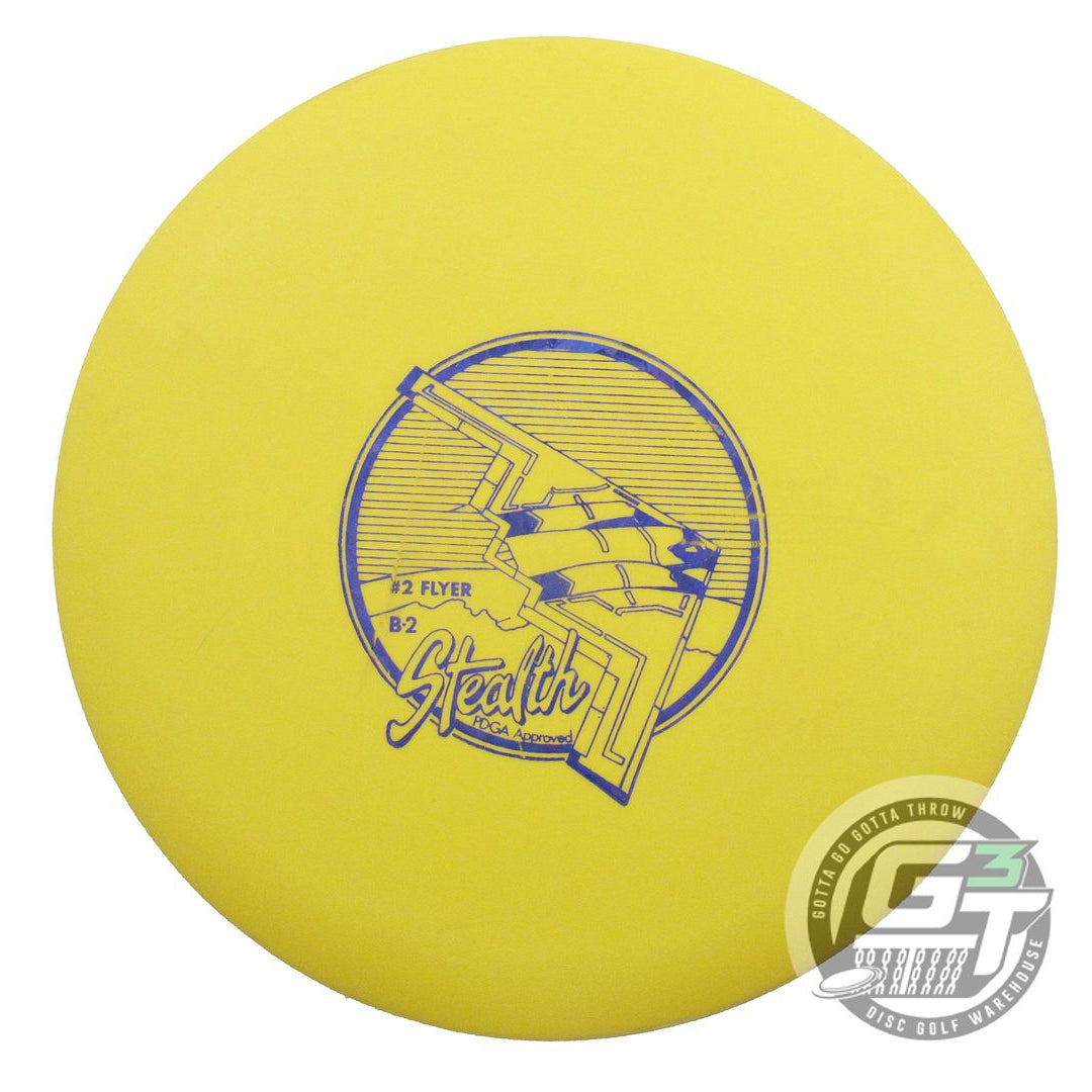 USED Lightning Warbird Standard #2 Flyer 130g Yellow Fairway Driver Golf Disc