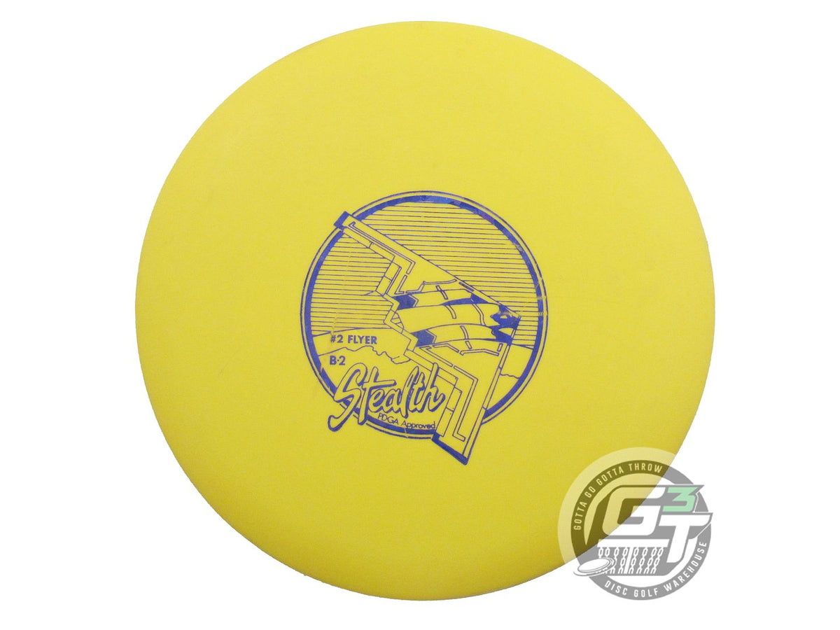 USED Lightning Warbird Standard #2 Flyer 130g Yellow Fairway Driver Golf Disc
