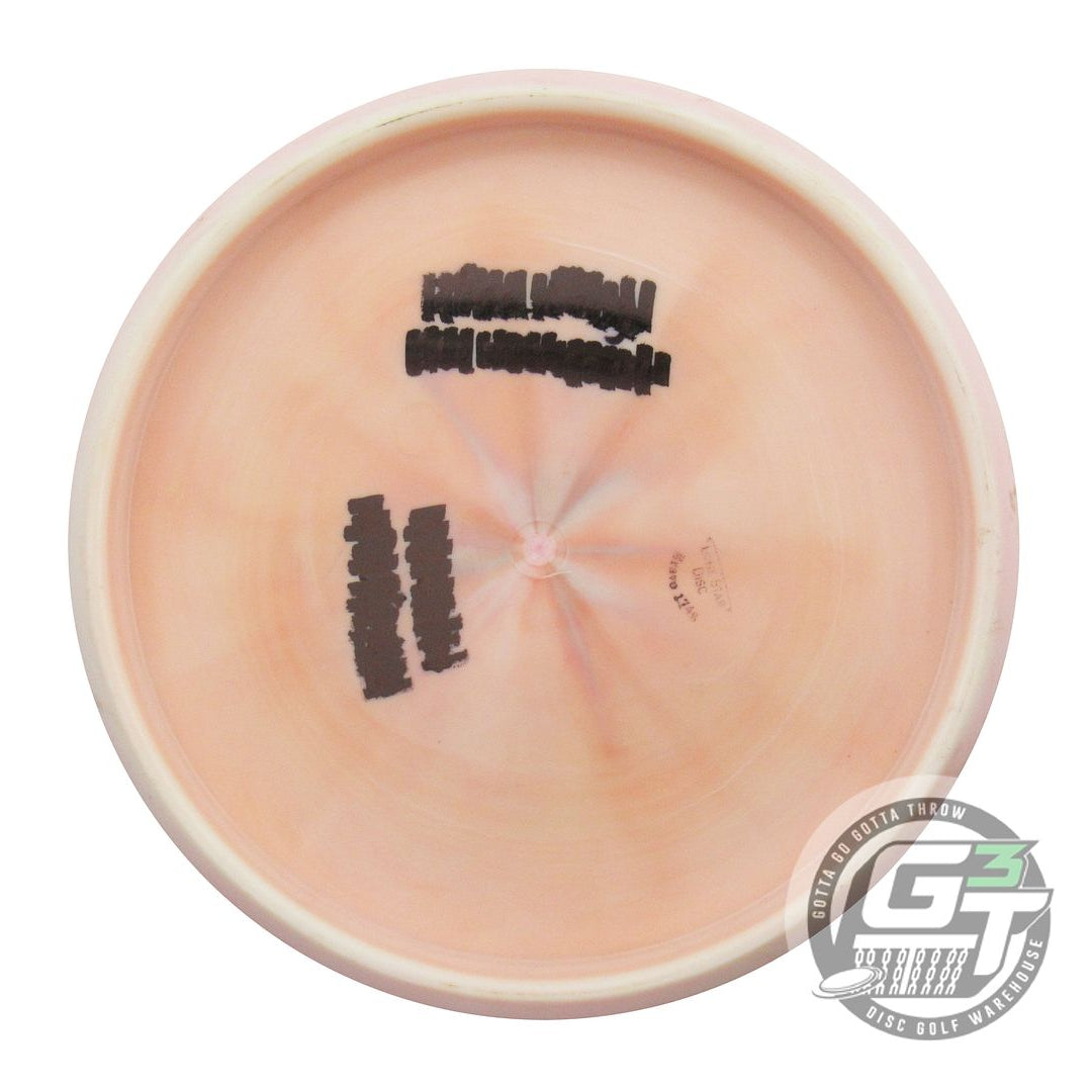 USED Lone Star Bravo Artemis 174g Pink-Peach Lime Foil Midrange Golf Disc