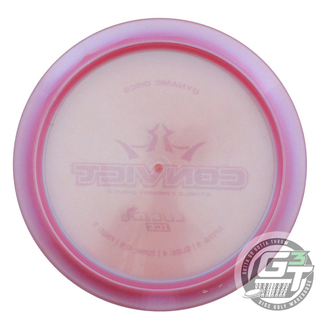 USED Dynamic Discs Chameleon Lucid Ice Convict 173g Pink Distance Driver Disc