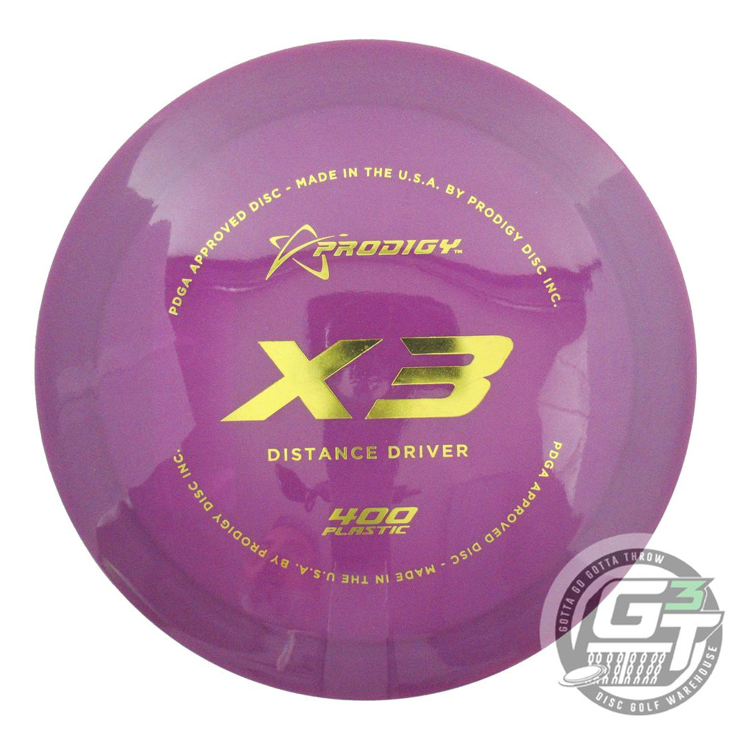 Prodigy 400 Series X3 Distance Driver Golf Disc (Individually Listed)