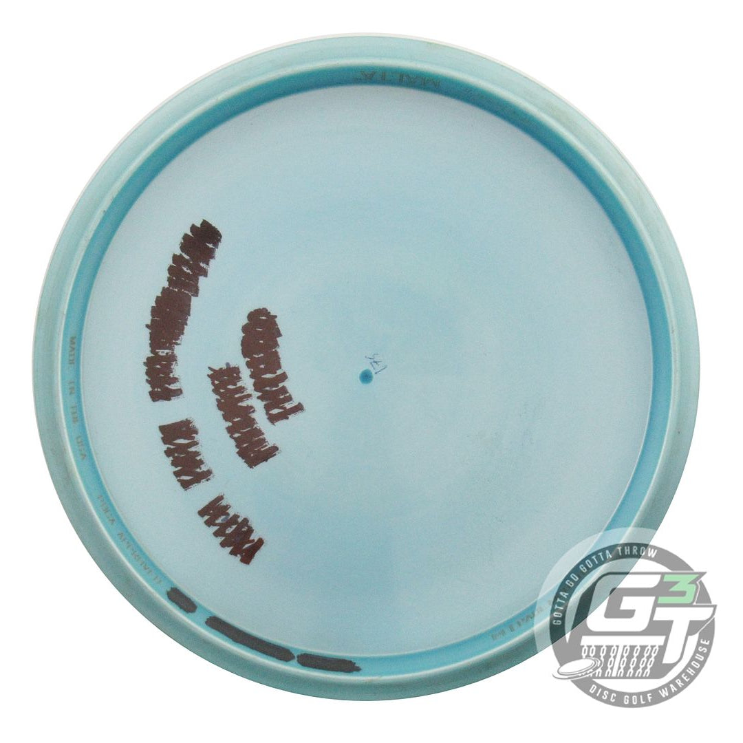 USED Discraft Big Z Malta 174g Aqua Magenta Star Foil Midrange Golf Disc