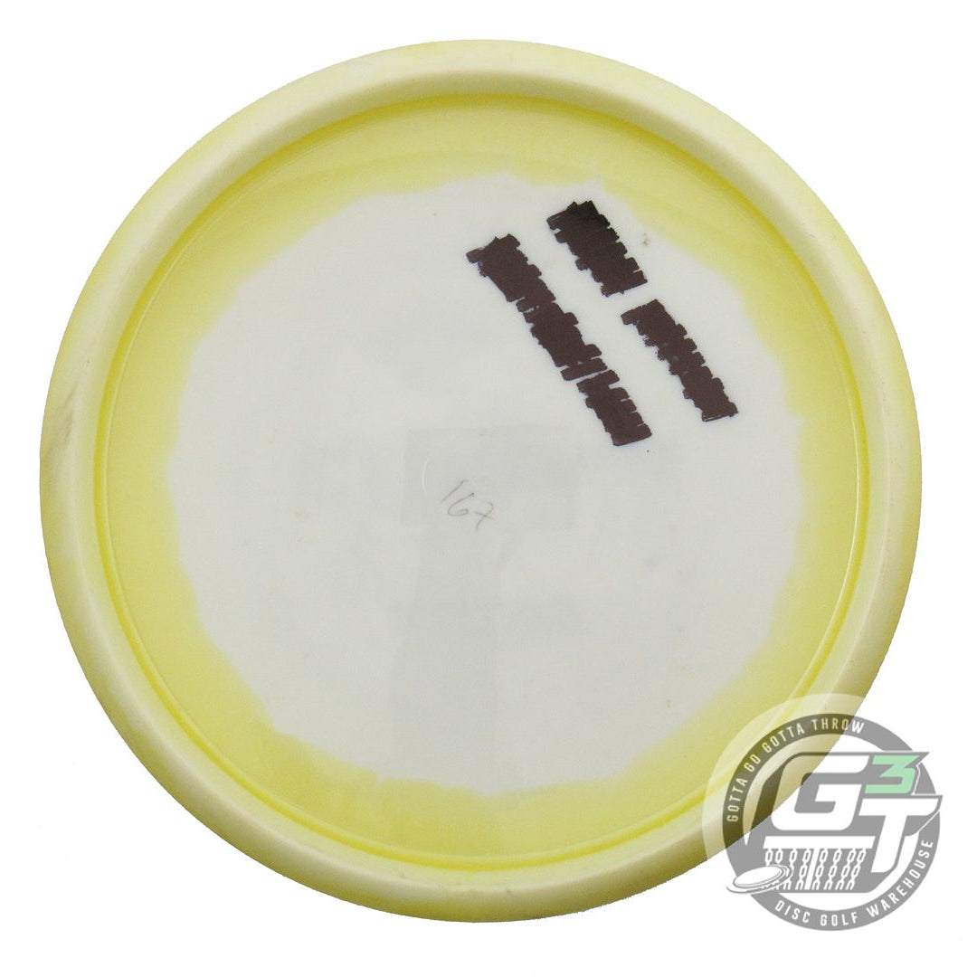 USED Innova Halo Star Mako3 167g Yellow-White Midrange Golf Disc