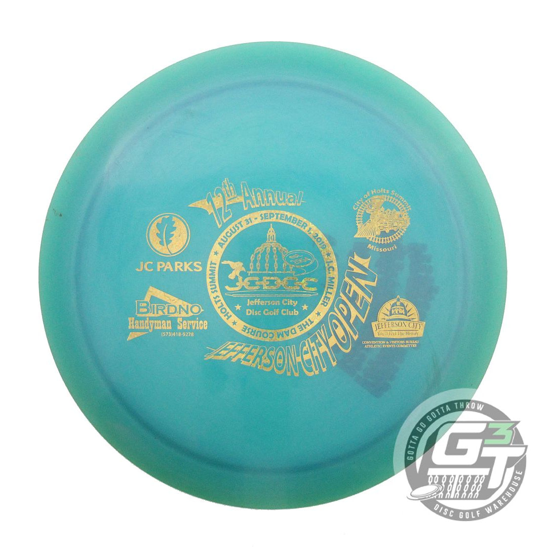 USED Discraft Z Thrasher 173g Teal Gold Bubble Foil Distance Driver Golf Disc