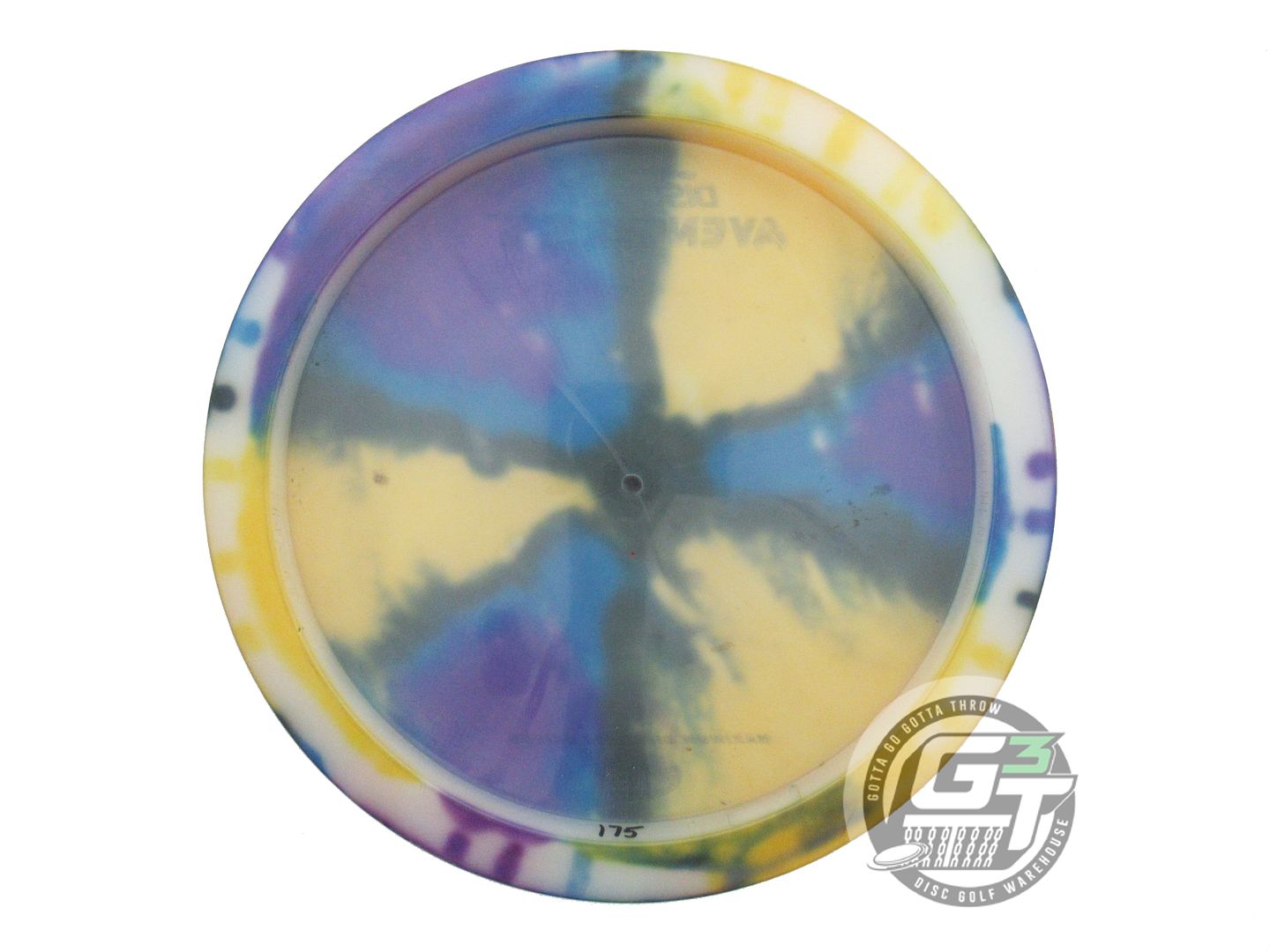USED Discraft FlyDye Z Avenger SS 175g Pinwheel Distance Driver Golf Disc