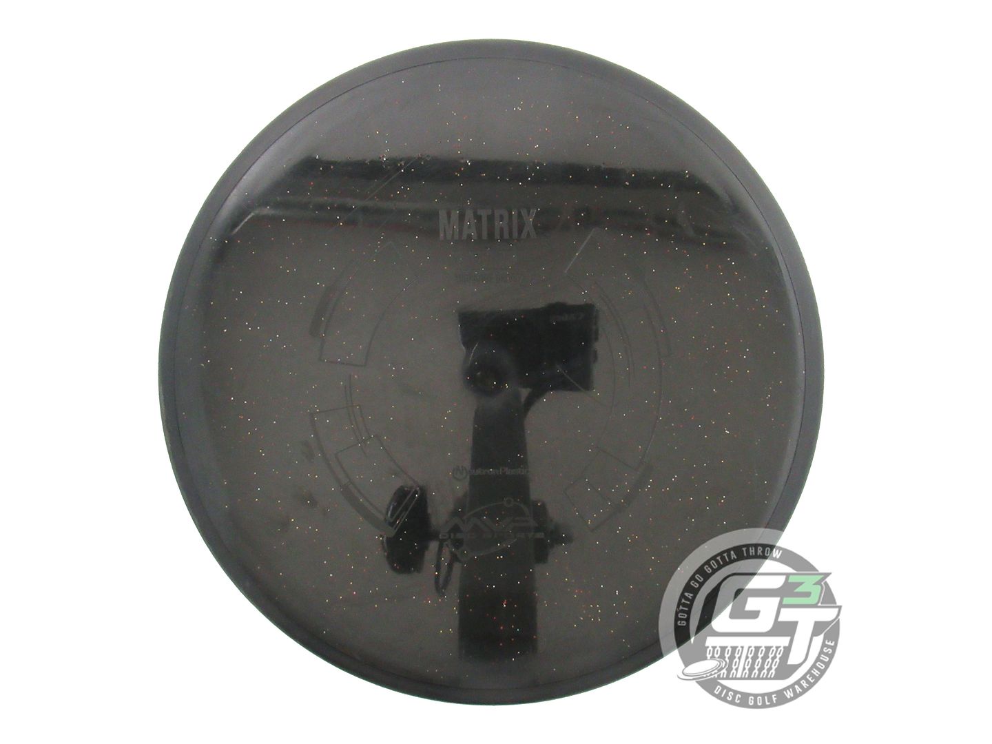 USED MVP Disc Sports Neutron Matrix 180g Black Midrange Golf Disc
