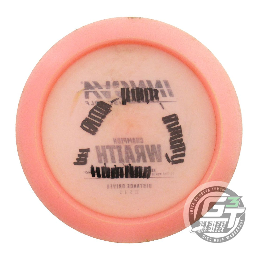 USED Innova Champion Wraith 169g Pink Black Stamp Distance Driver Golf Disc