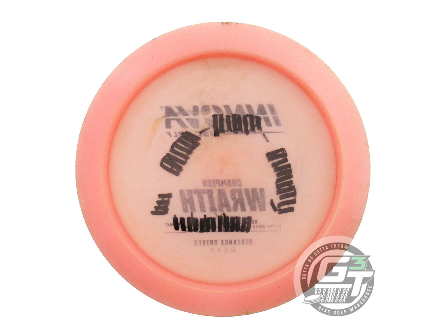 USED Innova Champion Wraith 169g Pink Black Stamp Distance Driver Golf Disc