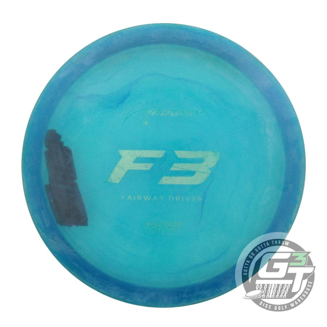 USED Prodigy Discs 400 F3 175g Blue Aqua Foil Fairway Driver Golf Disc