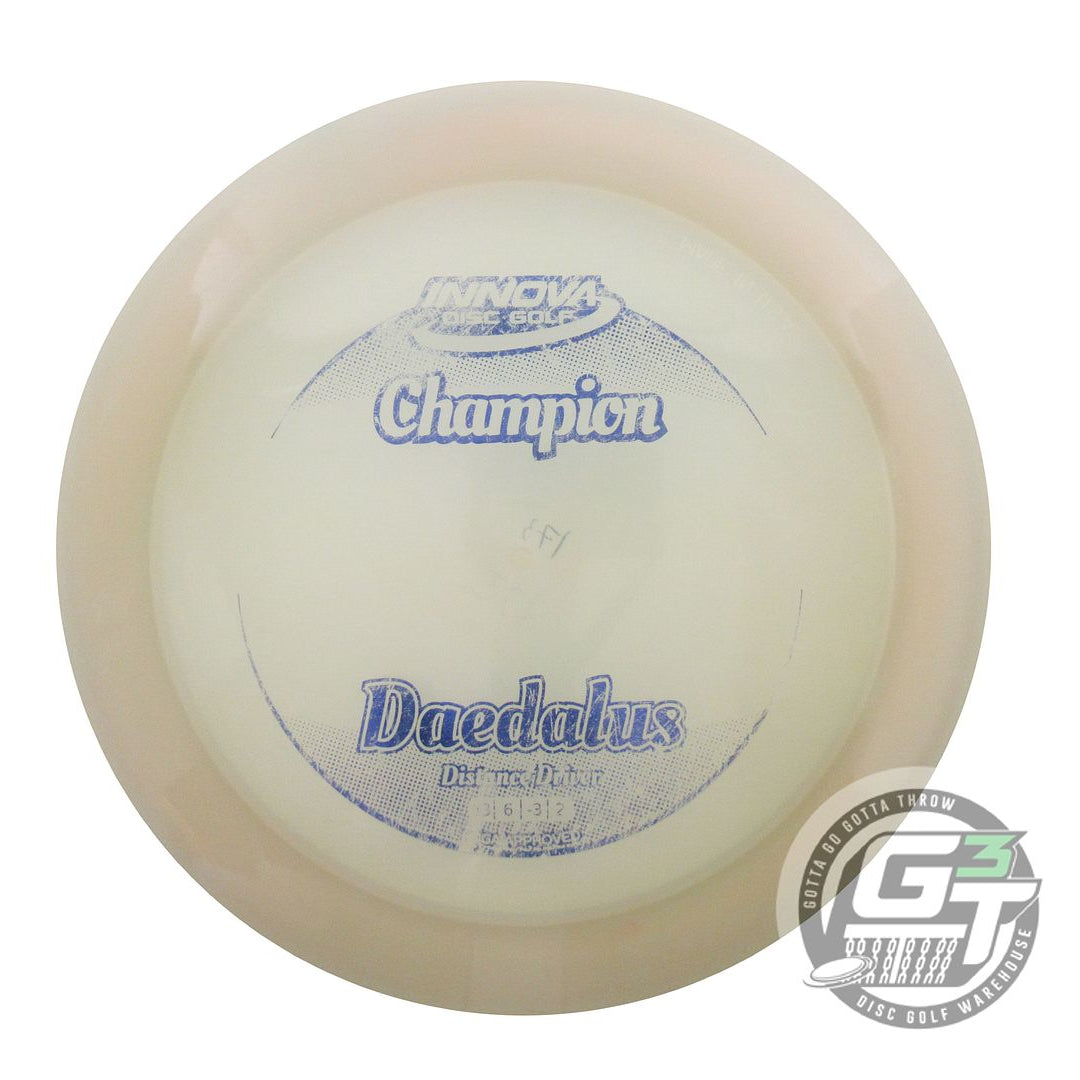 USED Innova Champion Daedalus 173g Smoke Blue Foil Distance Driver Disc
