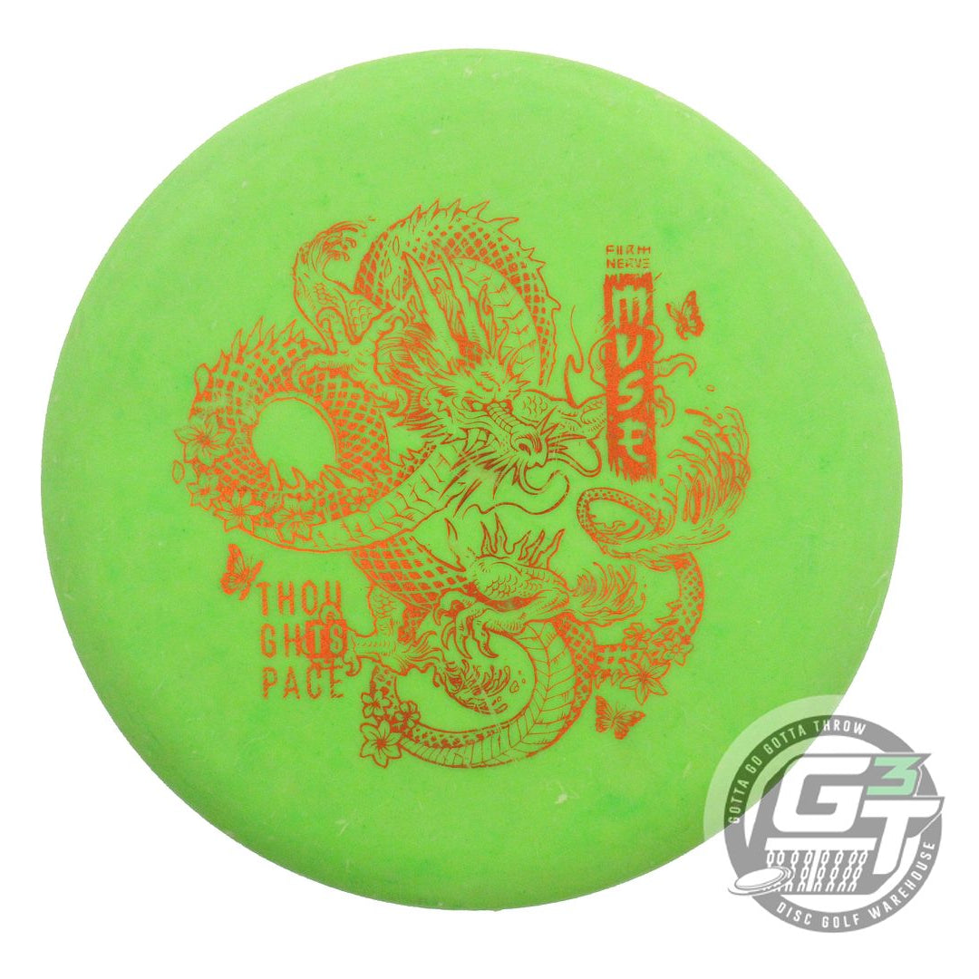 USED Thought Space Nerve Firm Muse 172g Green Orange Foil A Putter Golf Disc