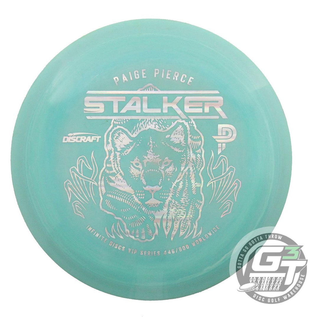 USED Discraft VIP SERIES ESP Stalker 167g Seafoam Holo Foil /800 Driver Disc