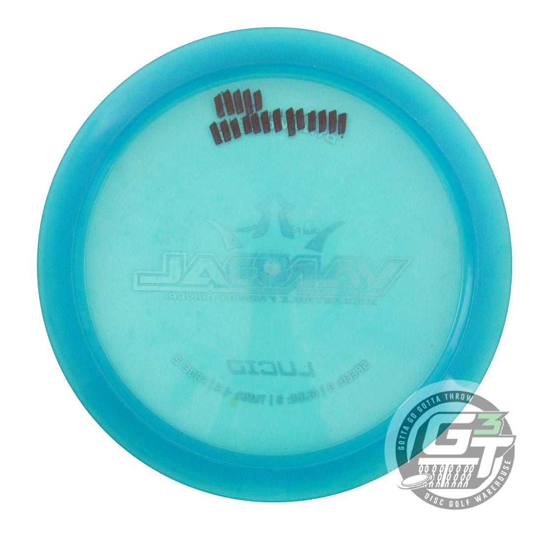 USED Dynamic Discs Lucid Vandal 174g Teal Teal Foil Distance Driver Golf Disc