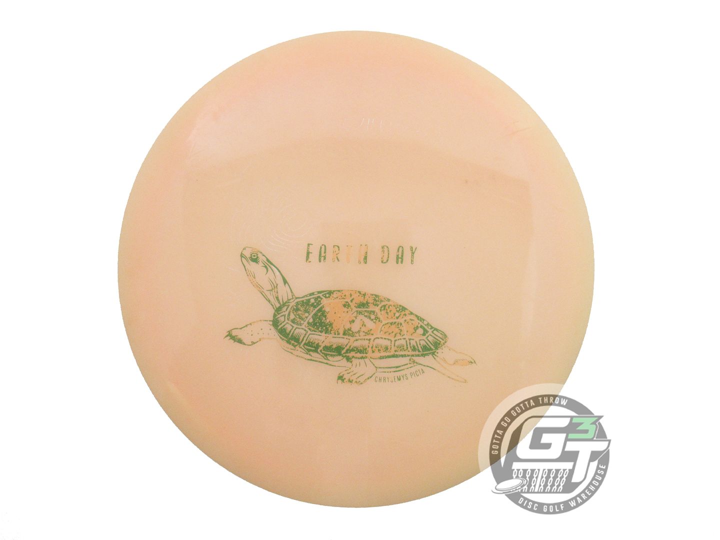 USED Innova Champion Glow Leopard3 174g Peach EARTH DAY Fairway Driver Golf Disc
