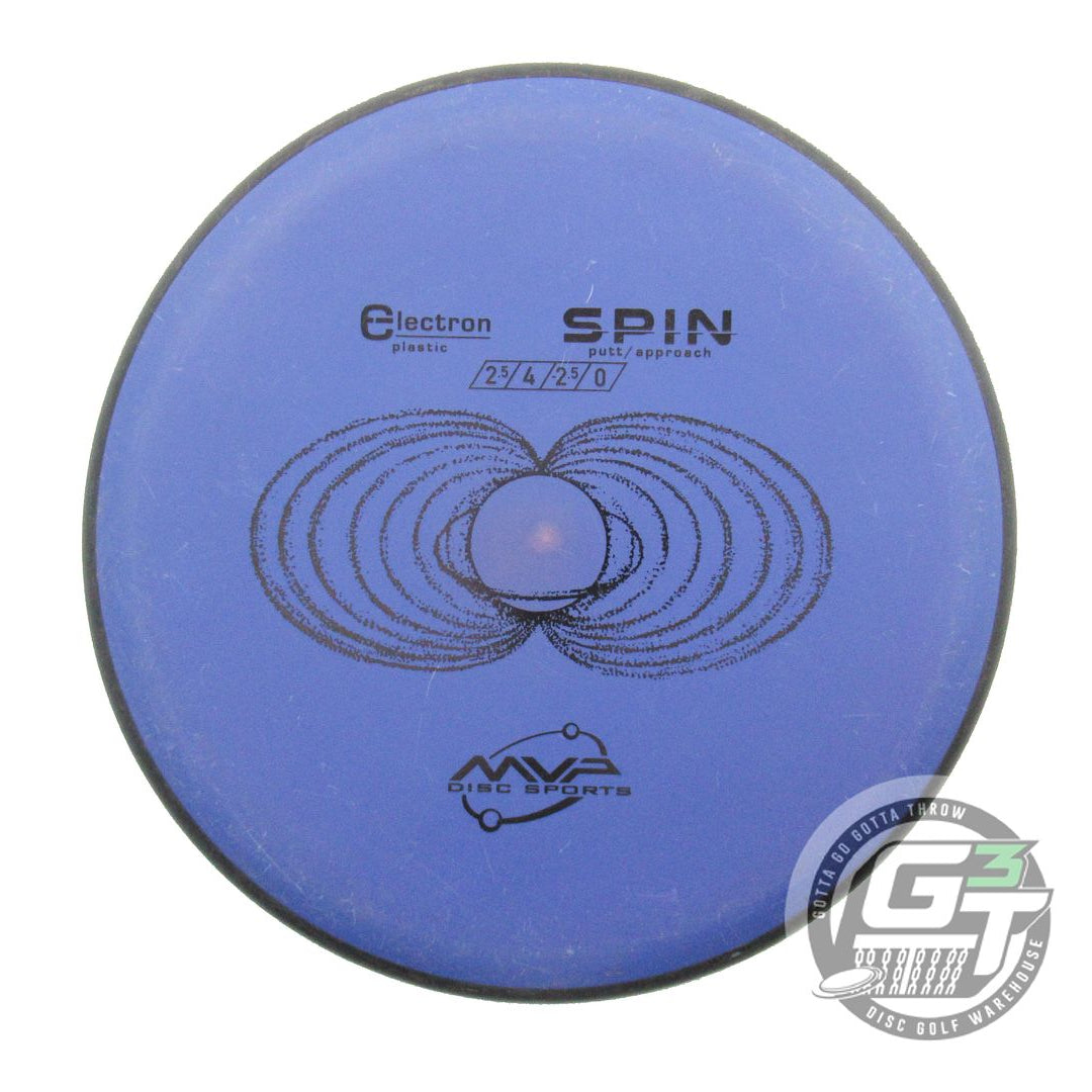 USED MVP Disc Sports Electron Spin 172g Blue Putter Golf Disc