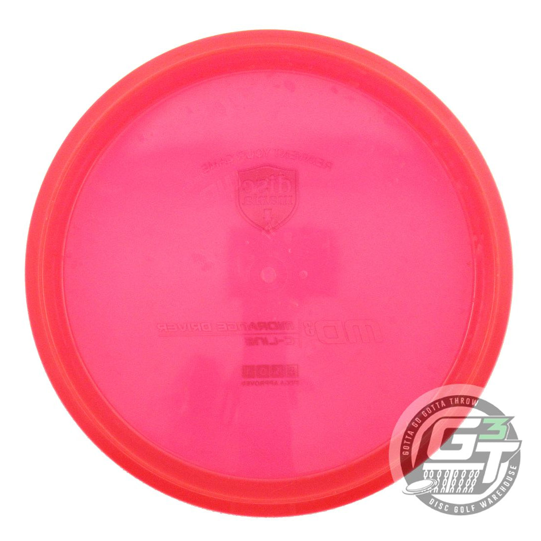 USED DiscMania C-Line MD3 179g Red Aqua Foil Midrange Golf Disc