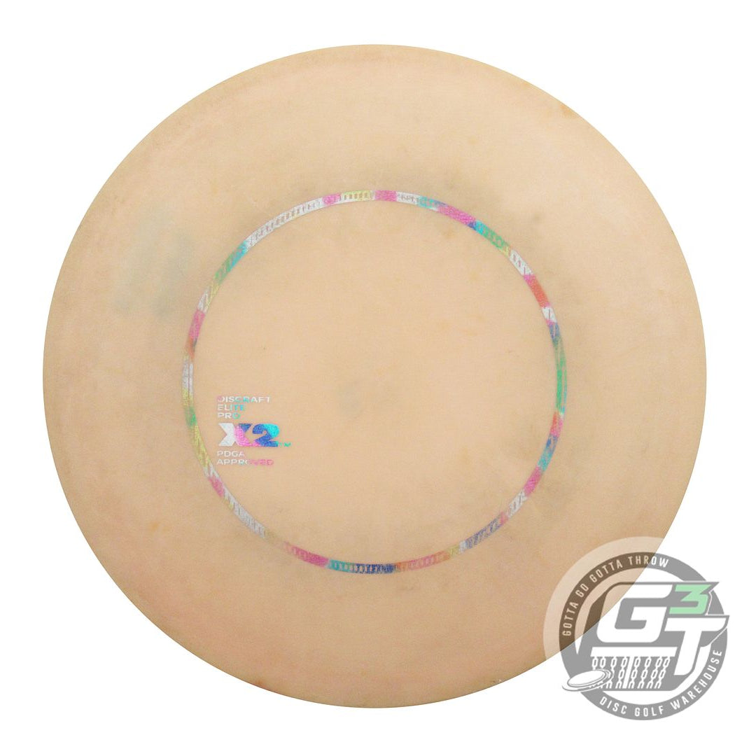 USED Discraft Elite X X2 169g Peach Jellybean Foil Distance Driver Golf Disc