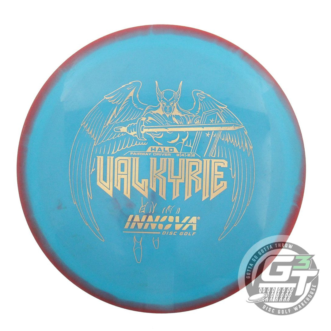 USED Innova Halo Star Valkyrie 172g Red-Teal Distance Driver Golf Disc