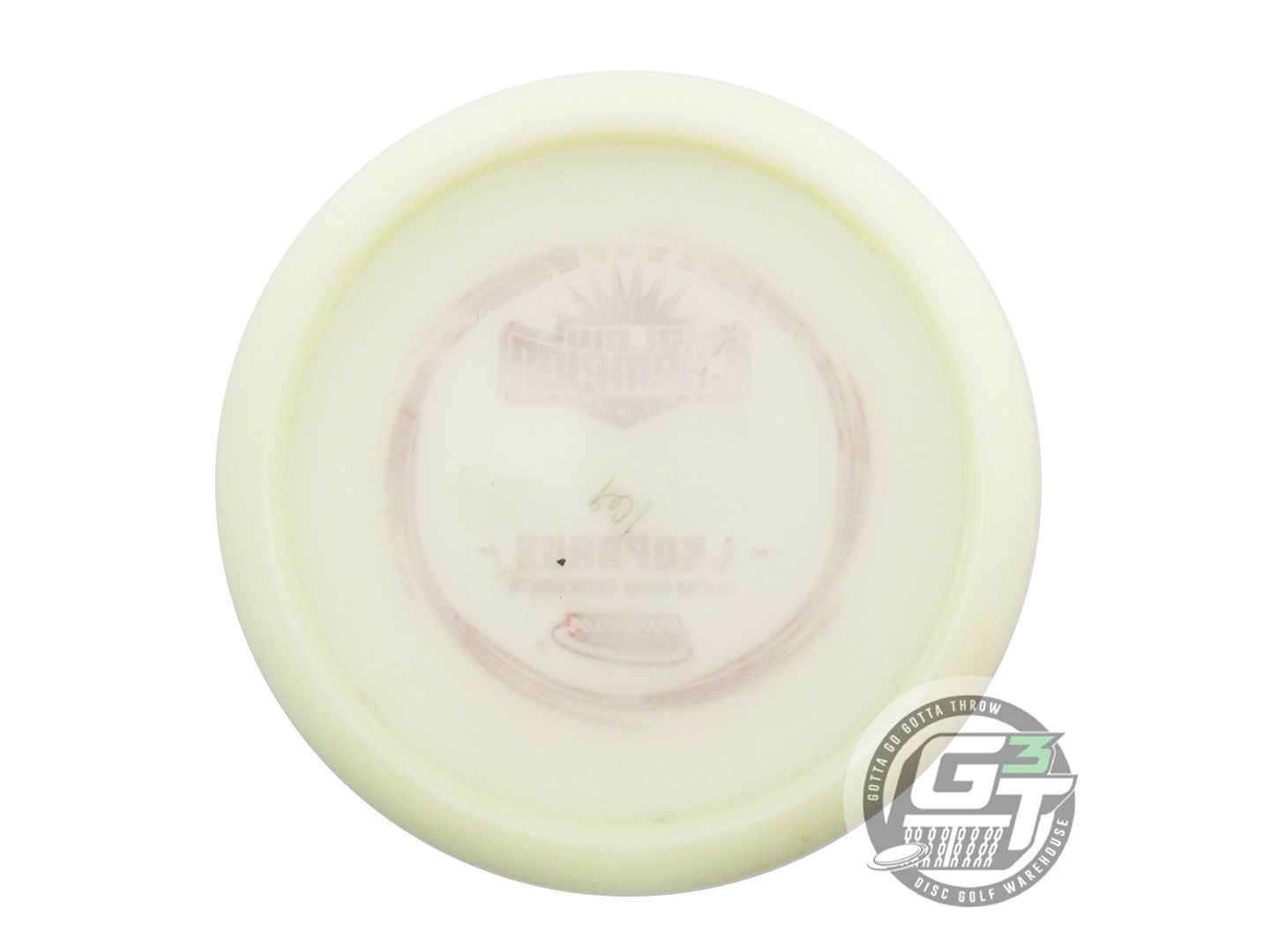 USED Innova Champion Glow Leopard3 169g Red Foil Fairway Driver Golf Disc