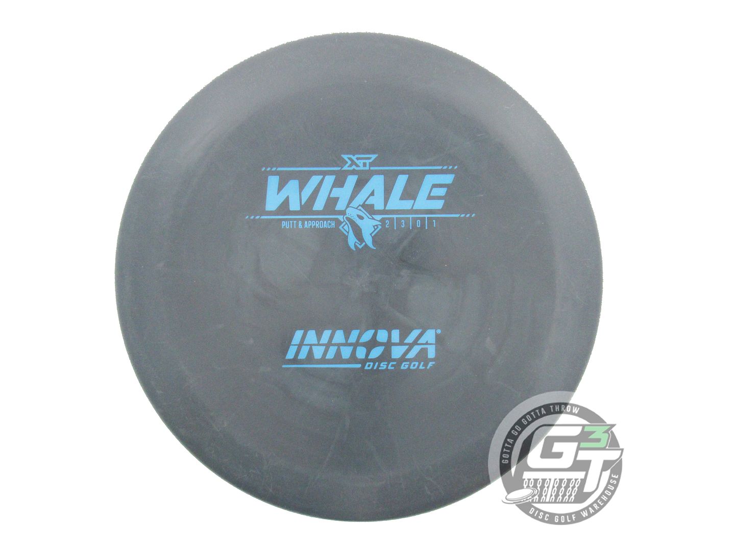 USED Innova XT Whale 175g Gray Blue Stamp Putter Golf Disc