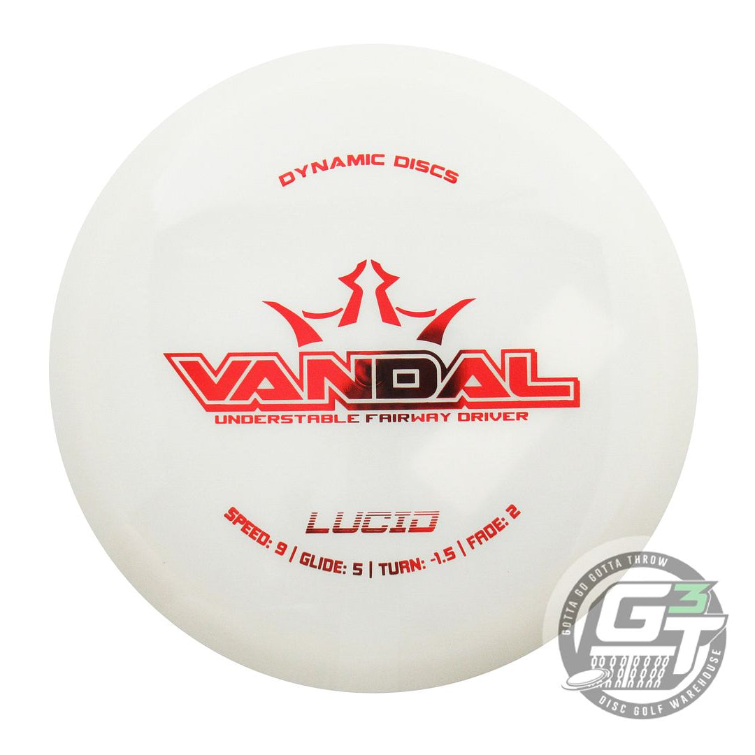 Dynamic Discs Lucid Vandal Fairway Driver Golf Disc (Individually Listed)