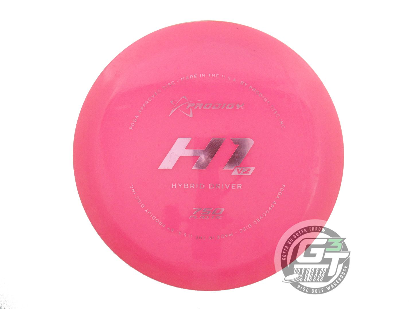 USED Prodigy Discs 750 H1 V2 176g Pink Pink Foil Hybrid Driver Golf Disc