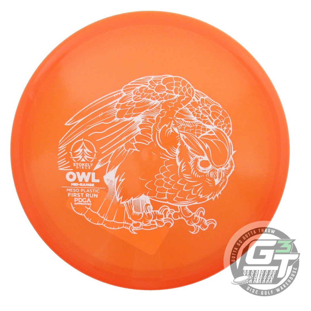 Stokely First Run Meso Owl Midrange Golf Disc (Individually Listed)
